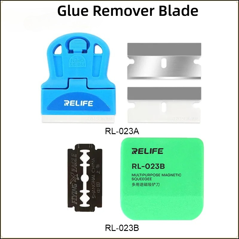 Screen Printing Squeegee - RELIFE RL-023A RL-023B Mehrzweck-Kleberentfernungsklinge für die