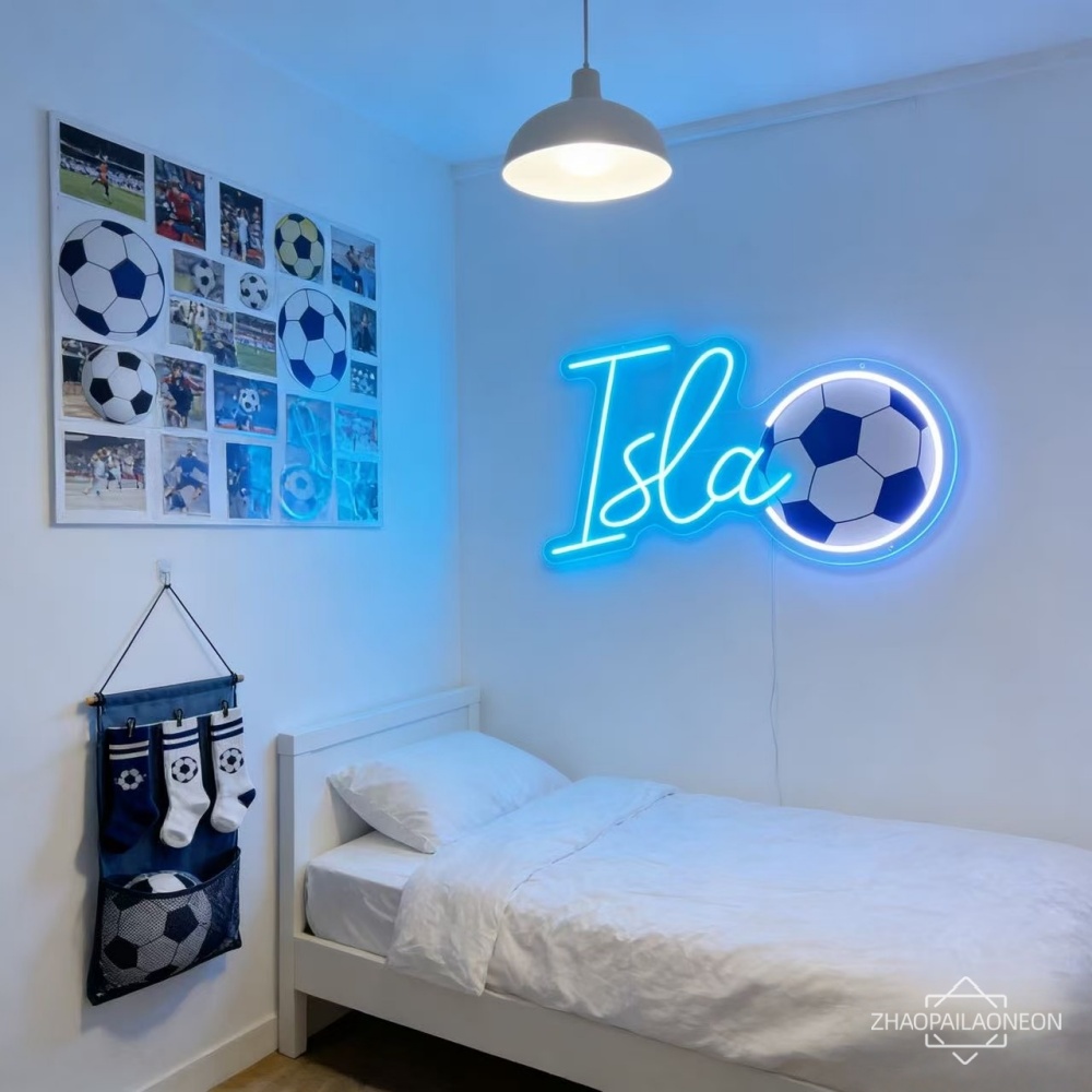Commercial Wall Printing - Benutzerdefinierte Neon Zeichen Name Led Licht