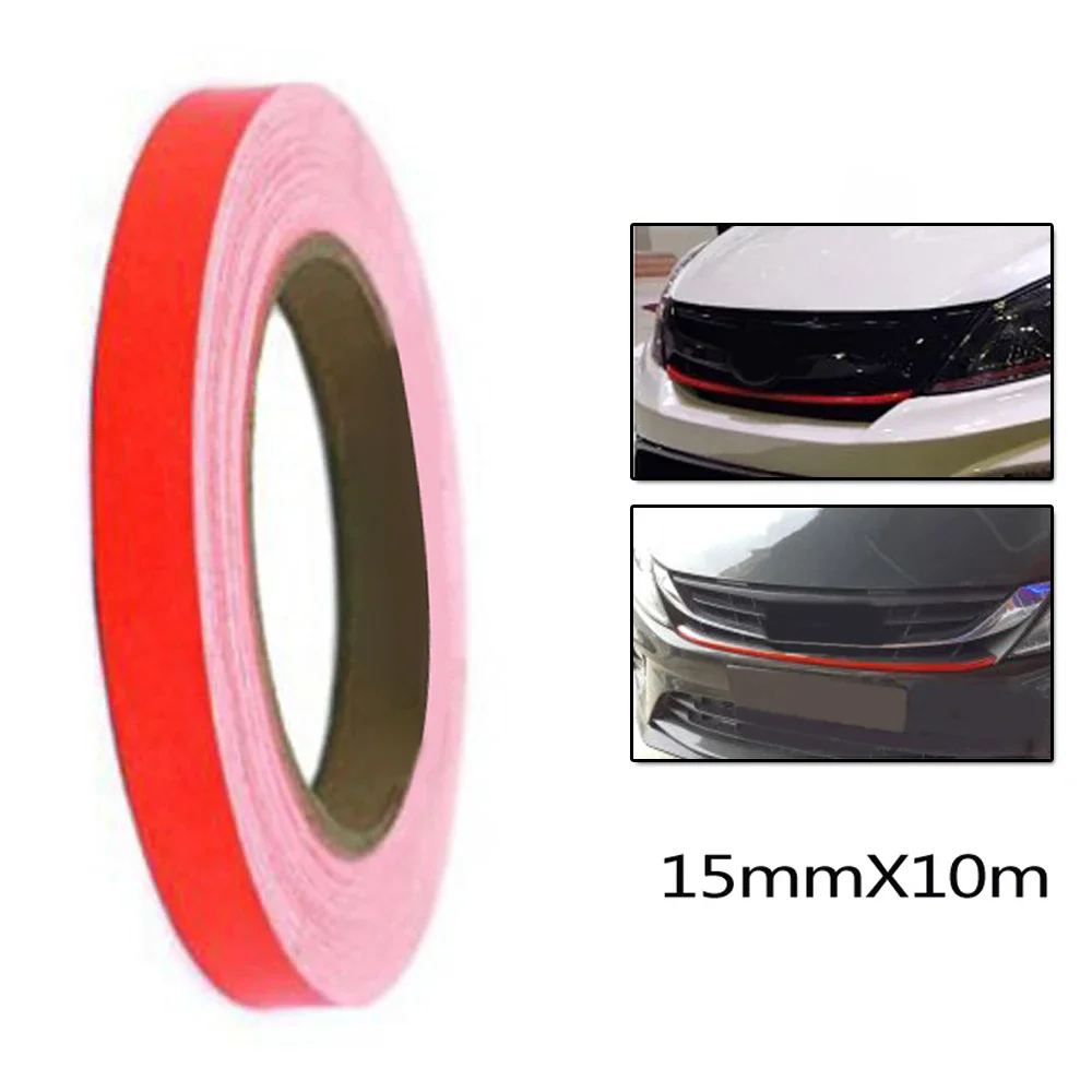 Heat Transfer Vinyl Roll - 15mm X 10m Rot Futter Reflektierende