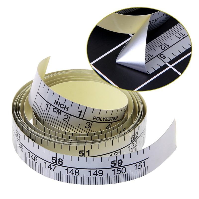 Heat Transfer Vinyl Roll - 151 cm selbstklebendes metrisches Maßband Vinyl-Lineal