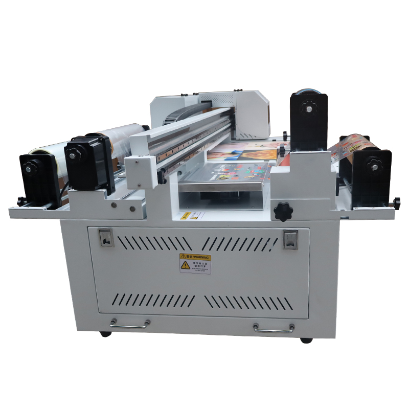 Commercial Dtf Printing Machine - Großformatiger Flachbett-Rollen-UV-Drucker 6090 UV-DTF-Druckmaschine mit 3