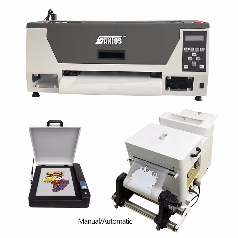 Commercial Dtf Printing Machine - Desktop A3 DTF-Drucker mit einzelnem XP600-Druckkopf,