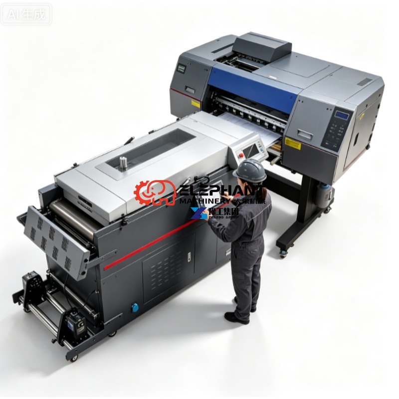 Commercial Dtf Printing Machine - Kommerzieller DTF PET-Folien-Drucker mit passender Heißpresse