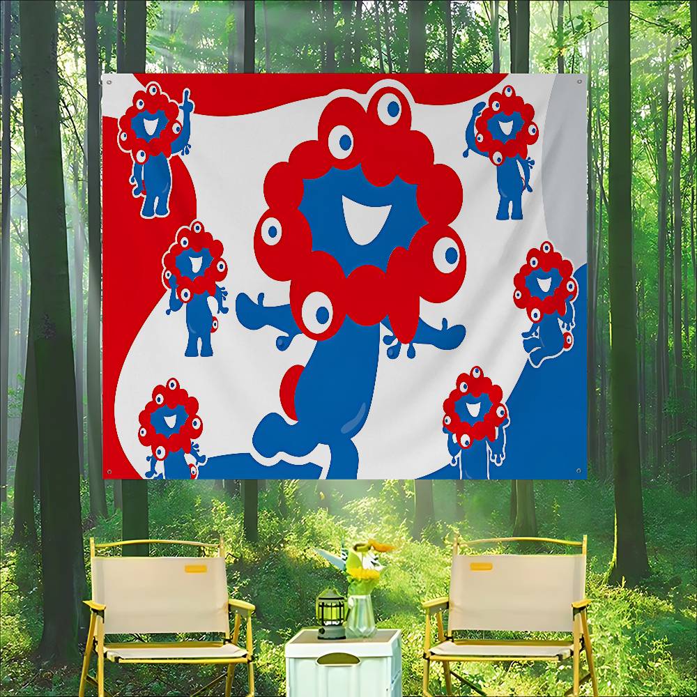 Commercial Printing Companies Usa - Myaku Myaku Blaues Maskottchen Fortschrittlicher Druck