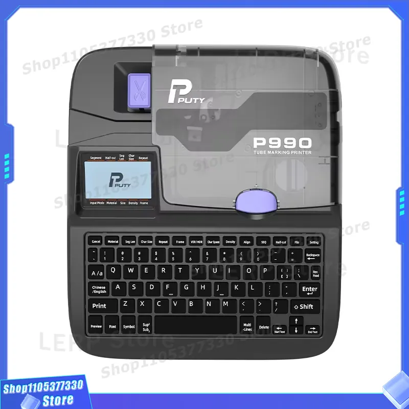 Commercial Digital Printing - P990 Digitaler Kabel-Etikettendrucker Kommerzieller Thermoschrumpfschlauch-Barcode-Drucker für