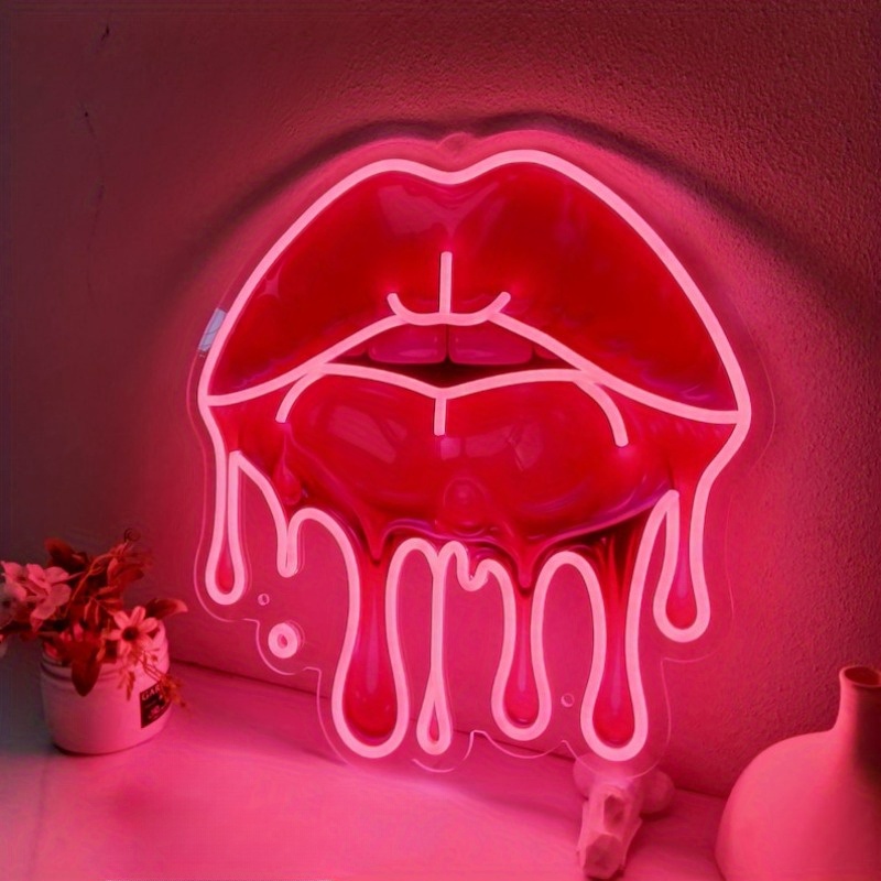 Schmelzende Lippen, UV-gedruck – Commercial Wall Printing Bewertung und Preis