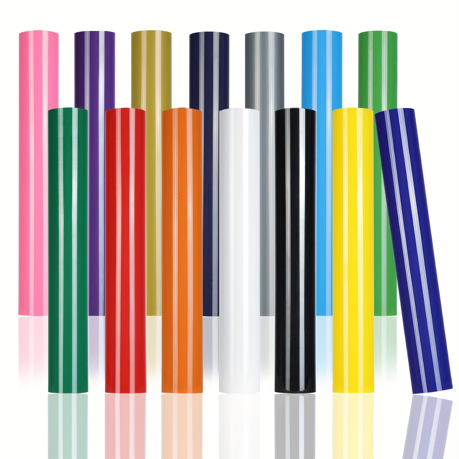 4 Farben, 8 Rollen HTV mit Kle – Heat Transfer Vinyl Roll Bewertung und Preis