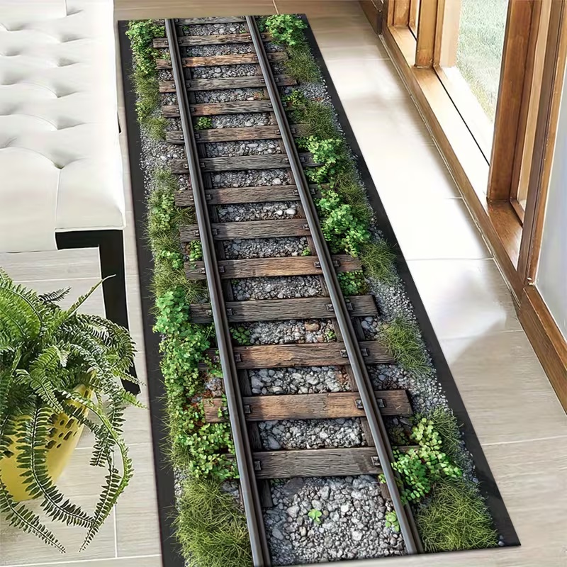 Track Runner Teppich, grüner S – Commercial Road Printing Bewertung und Preis