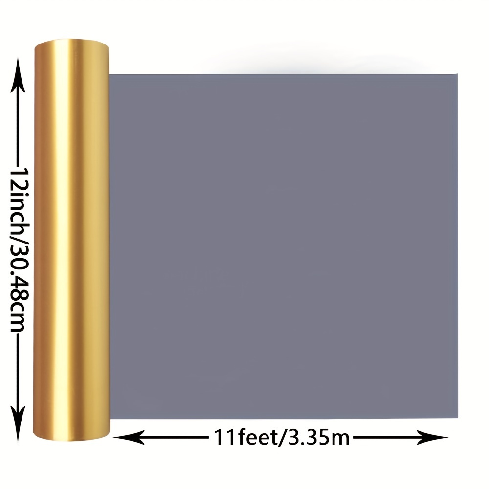 1 Packung, PU Soft Metal Heat  – Heat Transfer Vinyl Roll Bewertung und Preis