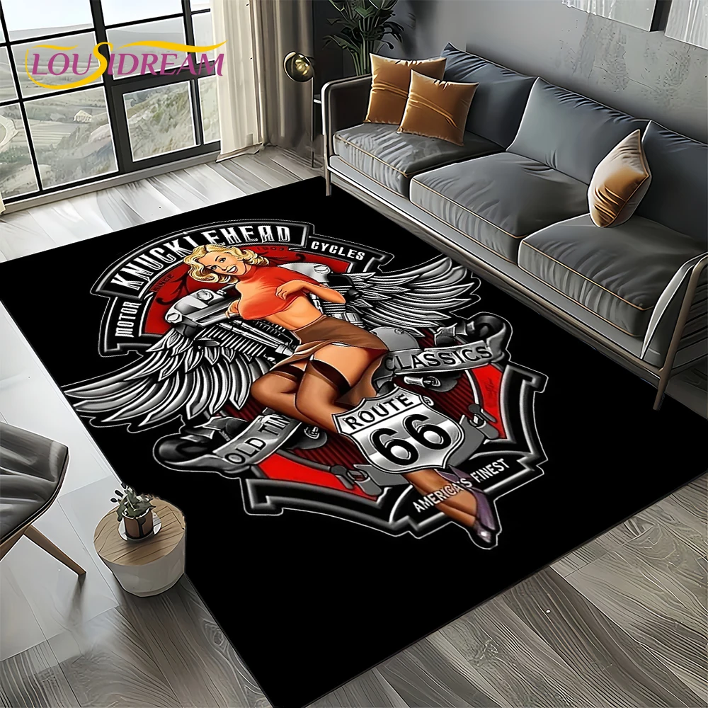 Route 66 Retro America Histori – Commercial Road Printing Bewertung und Preis