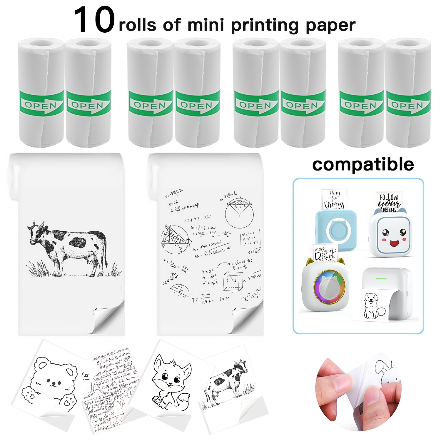 5-10-20 Rollen Mini-Druckpapie – Heat Transfer Vinyl Roll Bewertung und Preis
