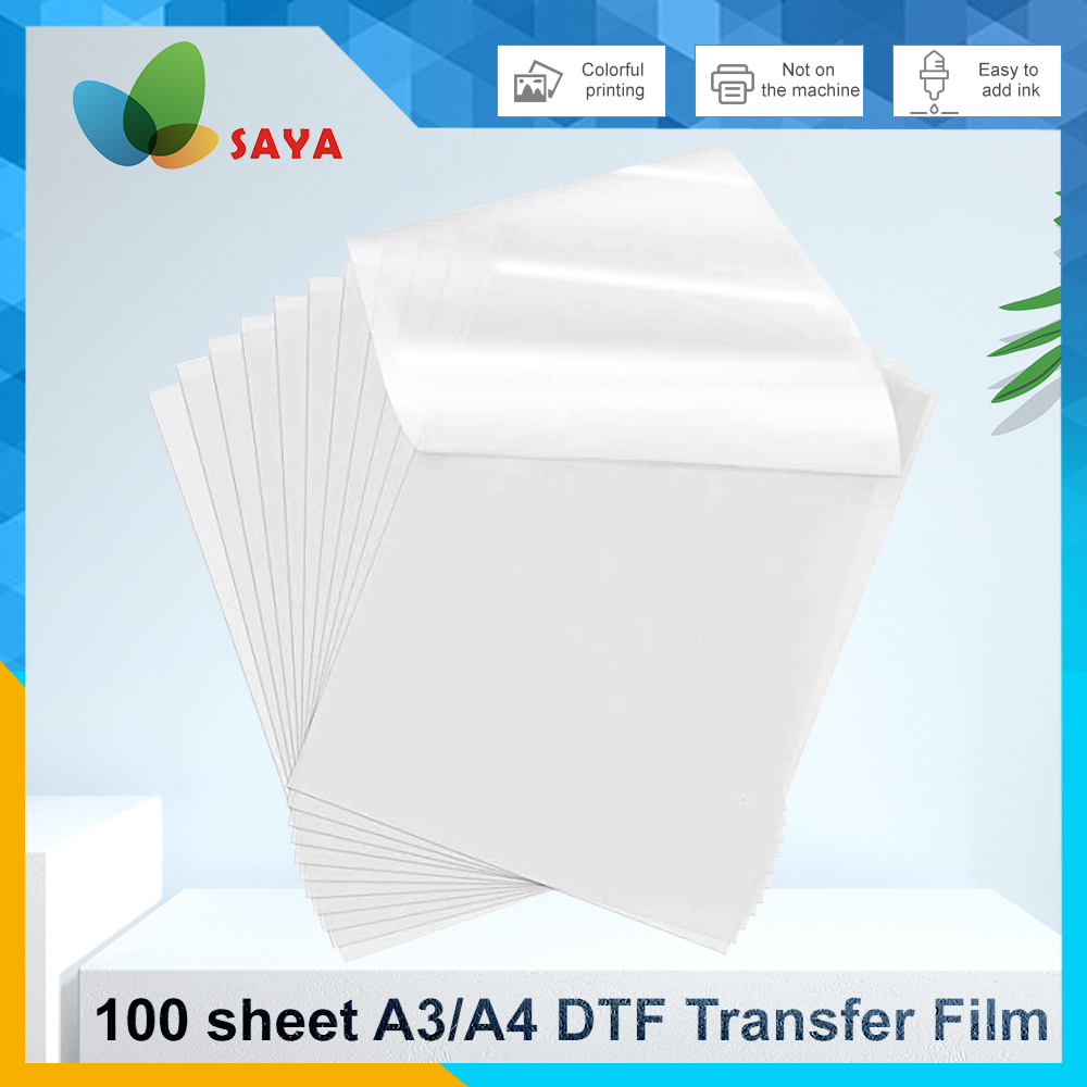 50/100 Stück DTF-Folie A3/A4 D – Heat Transfer Vinyl Roll Bewertung und Preis