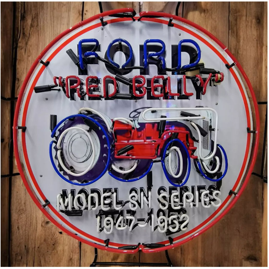 Für Red Belly Neon Schild Trak – Commercial Wall Printing Bewertung und Preis
