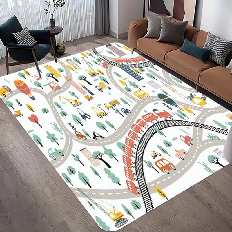 Stadtstraßen-Baustellen-Spielt – Commercial Road Printing Bewertung und Preis